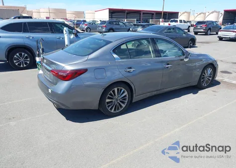 2020 Infiniti Q50 Luxe z USA, uszkodzony, nr VIN JN1EV7AP6LM207925